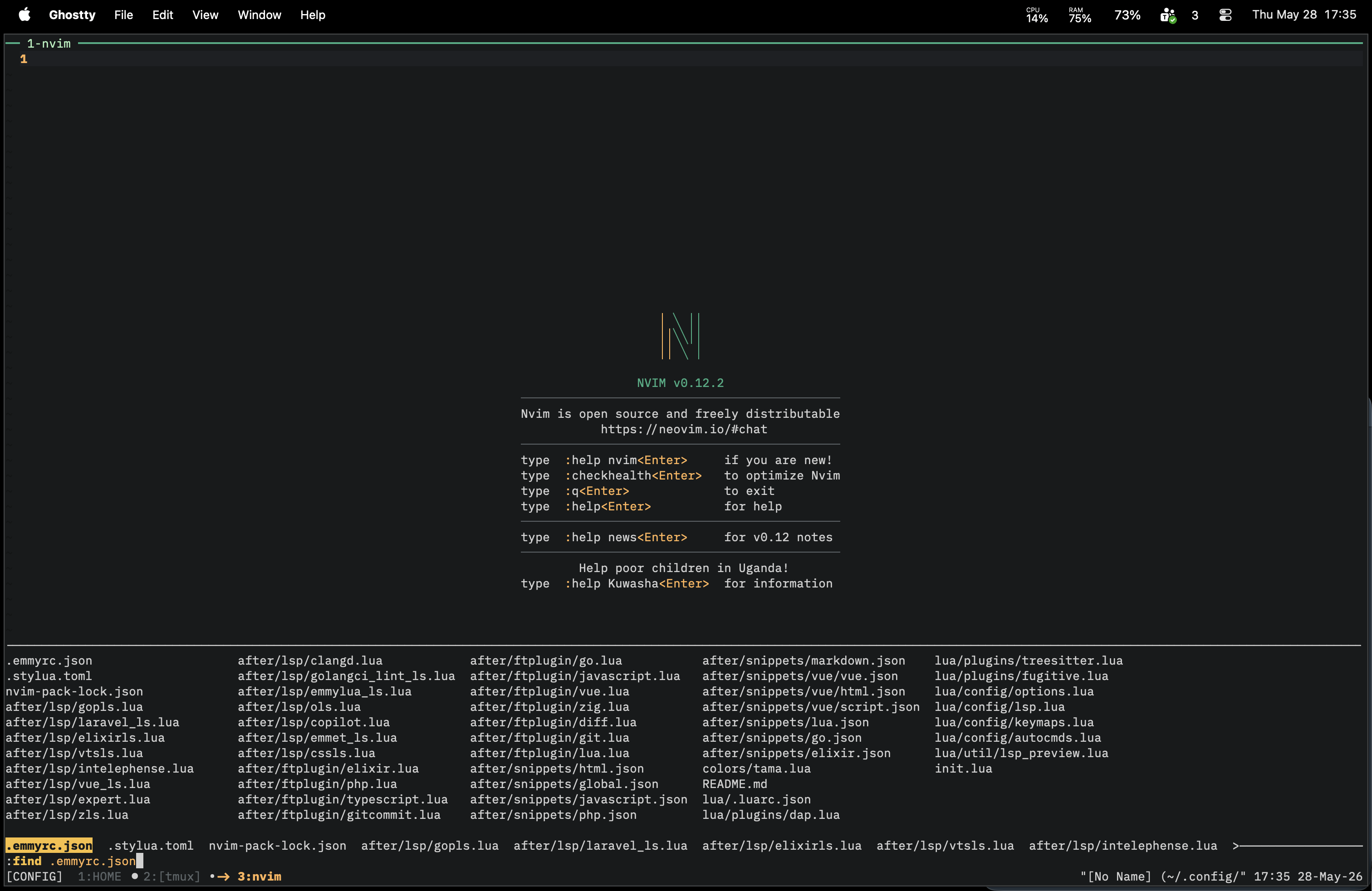 find files